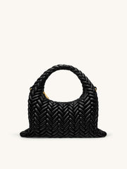 Cora Quilting Handle Bag - Black