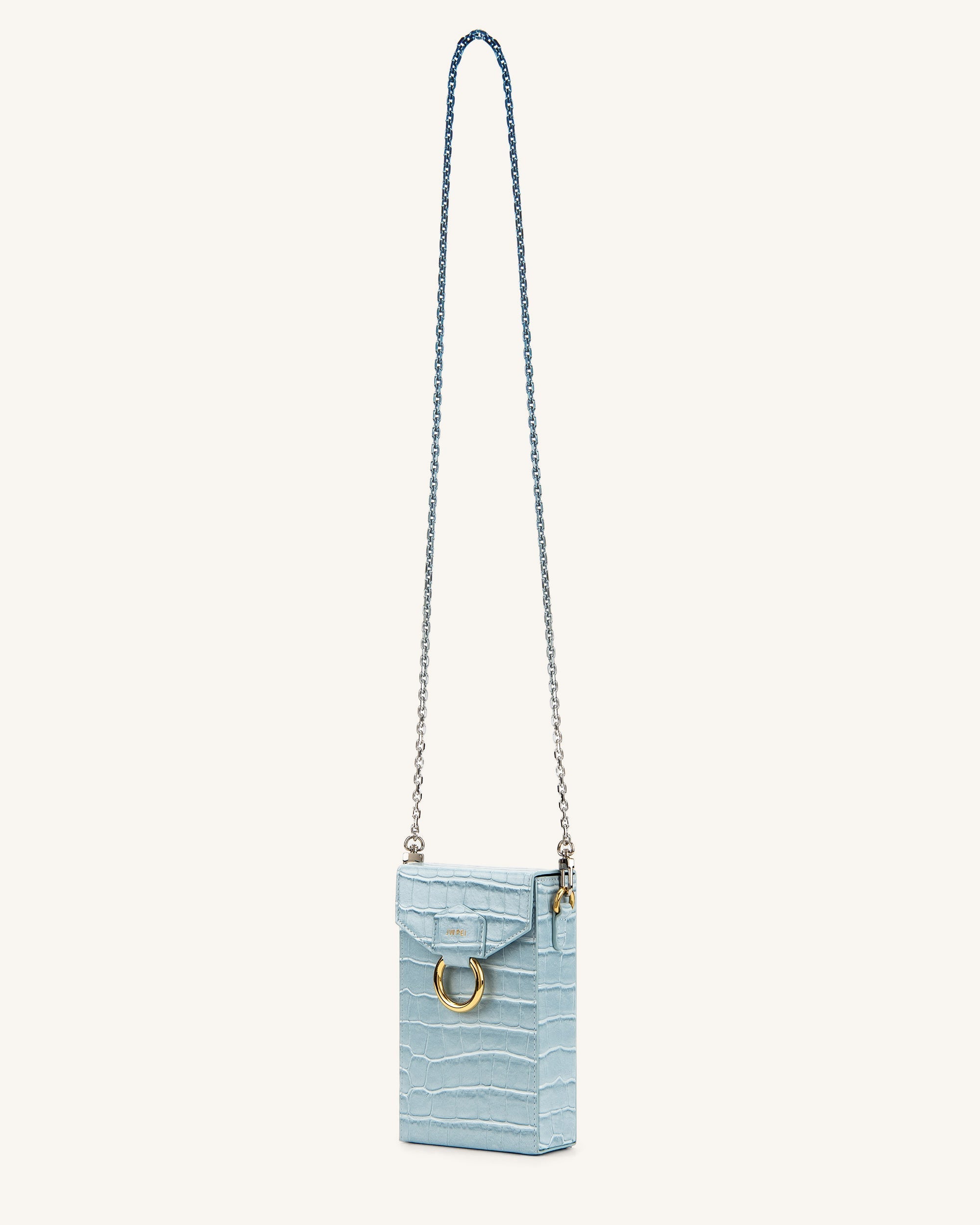 Lola Gradient Chain Phone Case - Ice Croc