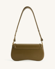 Joy Shoulder Bag - Dark Olive