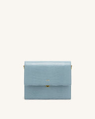 Mini Flap Crossbody - Ice Lizard